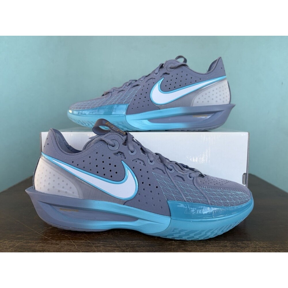 Nike GT Cut 3 Ashen Slate Basketball Shoes Men's Size 11.5 DV2913-402 NO LID